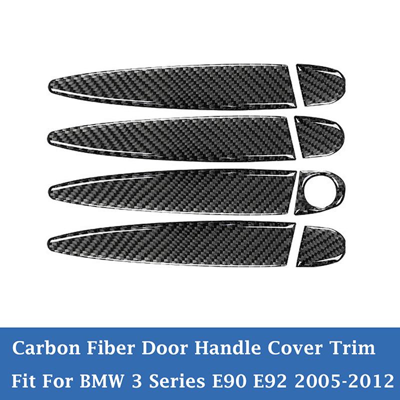 8 шт. крышка внешней дверной ручки автомобиля для BMW 3 серии E90 E92 2005 2006 2007 2008 2009 2010 2011 2012 авто экстерьер