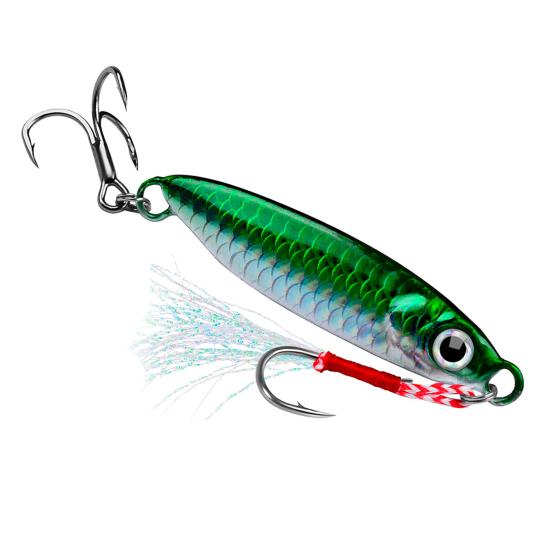 .4CM/7G 5.5CM/15G 6.1CM/20G 7.1CM/30G приманка для джиггинга с крючком реалистичная приманка для троллинга аксессуары для рыбалки в пресной и соленой воде