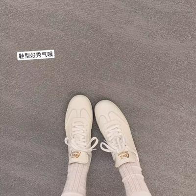Версия из коровьей кожи~ P домашняя супермягкая кожа повседневная спортивная обувь на плоской подошве белые туфли женские