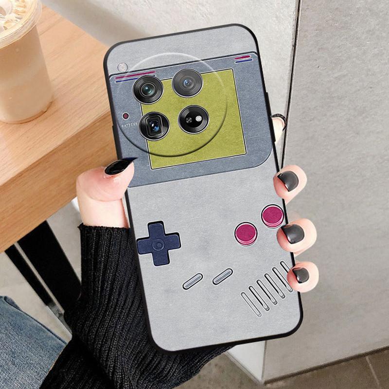 For OnePlus 12 Case Cover For OnePlus12 Fundas New Black Soft Silicone TPU Protective Phone Case For One Plus 12 Bumper Coque