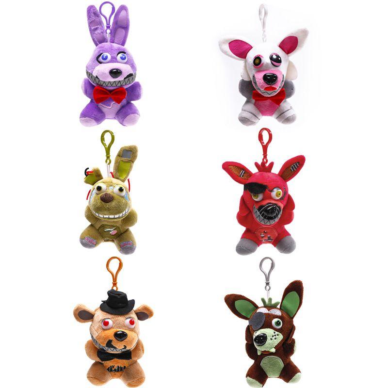 New Five Nights At Freddy's Soft Plush Keychain Doll Perfect For Kids And Collectors