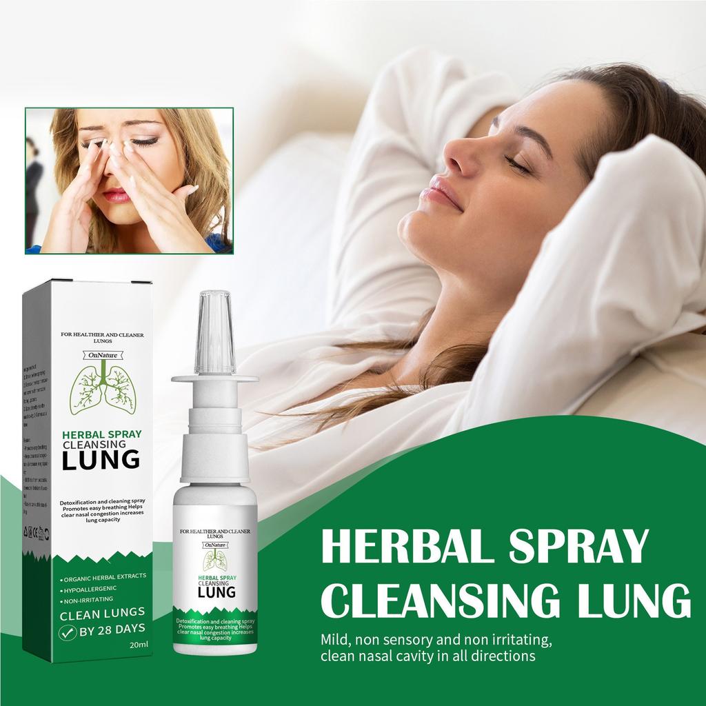 Nasal Spray Nasal Congestion Runny Nose Discomfort Nasal Cavity Cleansing Solution Suitable For Smokers To Clear Nasal Congestion 20ml