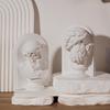 Европейские Классические Гипсовые Бюсты Скульптуры Геракла Зевса Моисея Посейдона Античная Мифологическая Статуя для Декора Кабинета Библиотеки