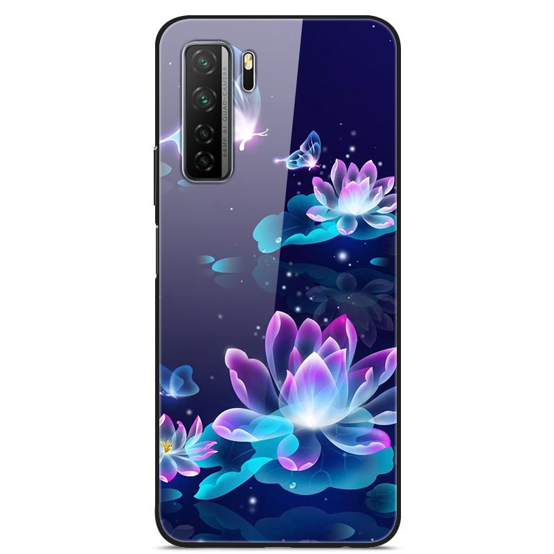 Закаленное Стекло Чехол Для Honor 30s Чехол Стеклянная Задняя Крышка Для Honor 30s Чехол для Телефона Honor30s 30 s Funda Для Huawei Nova 7 SE Чехол