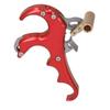 Bow Release Aids Aluminum Alloy Sensitivity Adjustable 4 Fingers Compound Bow Release Aids Red