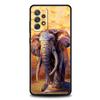 Animal Elephant Case for Samsung A51 A71 A21S A12 A11 A15 A25 A31 A41 A52 A32 A23 A33 A53 A73 A03S A05S A13 5G A72 A54 A34 Cover