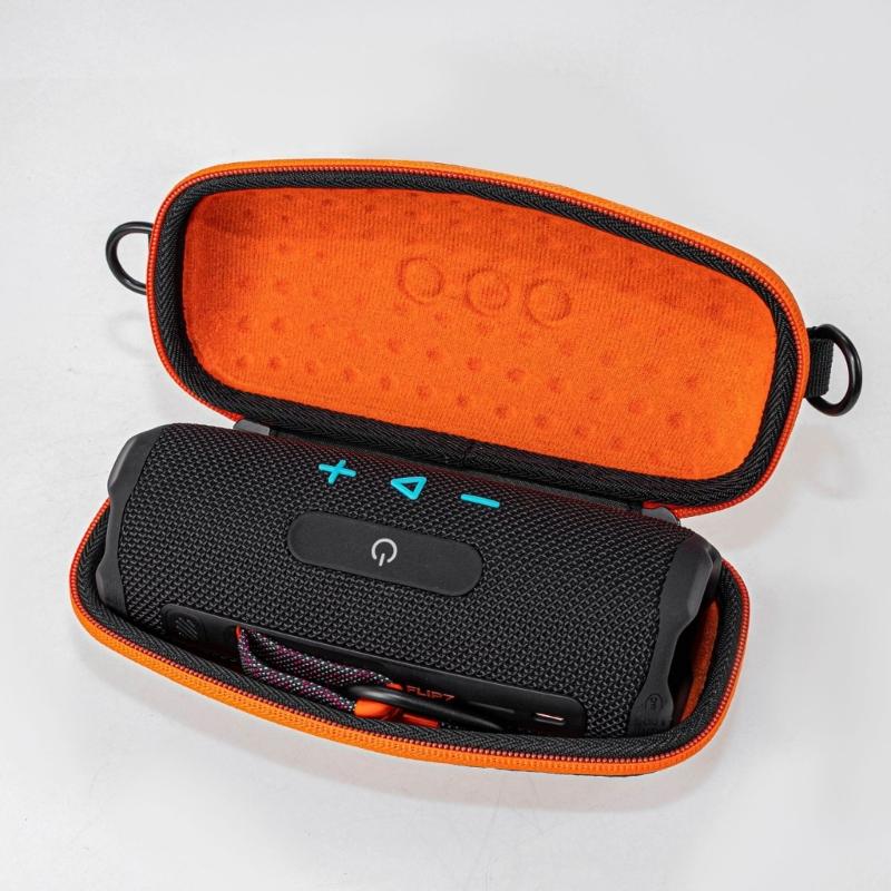 Портативный чехол из ЭВА для Bluetooth-динамиков Flip 7 с двойной молнией, сумка для переноски для активного отдыха