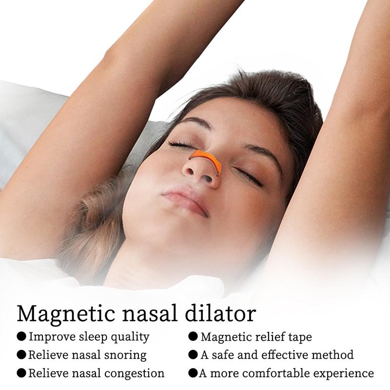 Магнитный расширитель носа Носовые полоски для сна Нос Дышите Лучше Спите Антихрап Магнитный зажим для носа Спортивные носовые полоски