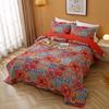 Korean-Style Cotton Quilted Bedspread & Duvet Cover - Thick, Washable, Dual-Use Blanket & Mattress Topper.