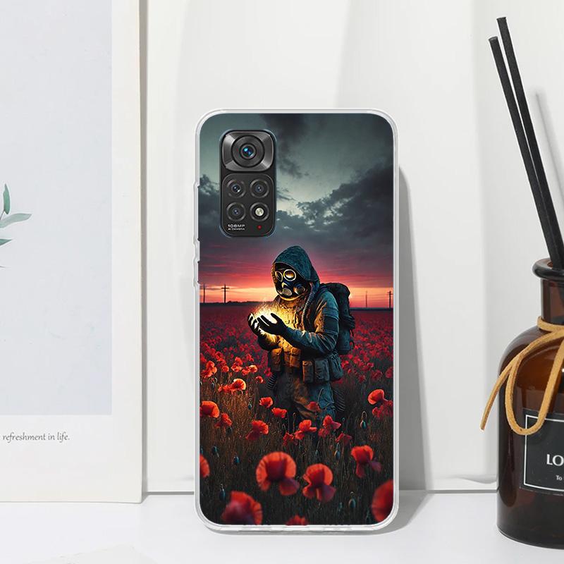 Игровой чехол S-Stalker для Xiaomi Redmi Note 15 13 14S 14 Pro Plus 12S 11S 10S 12 11E 10 11T Художественный Fundas Задняя крышка Redmi Note
