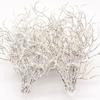 6 шт./комплект искусственная белая трава снежная сосна ветка растения имитация цветов свадебные украшения праздничные принадлежности рождественский декор