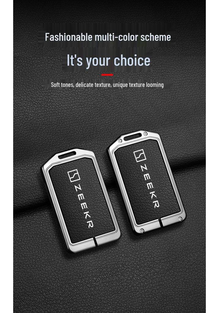 Чехол-кошелек Zeekr с NFC-ключом для моделей 001, 9X, 7X, 007GT, 009 - Унисекс Чехол-сумка с пряжкой