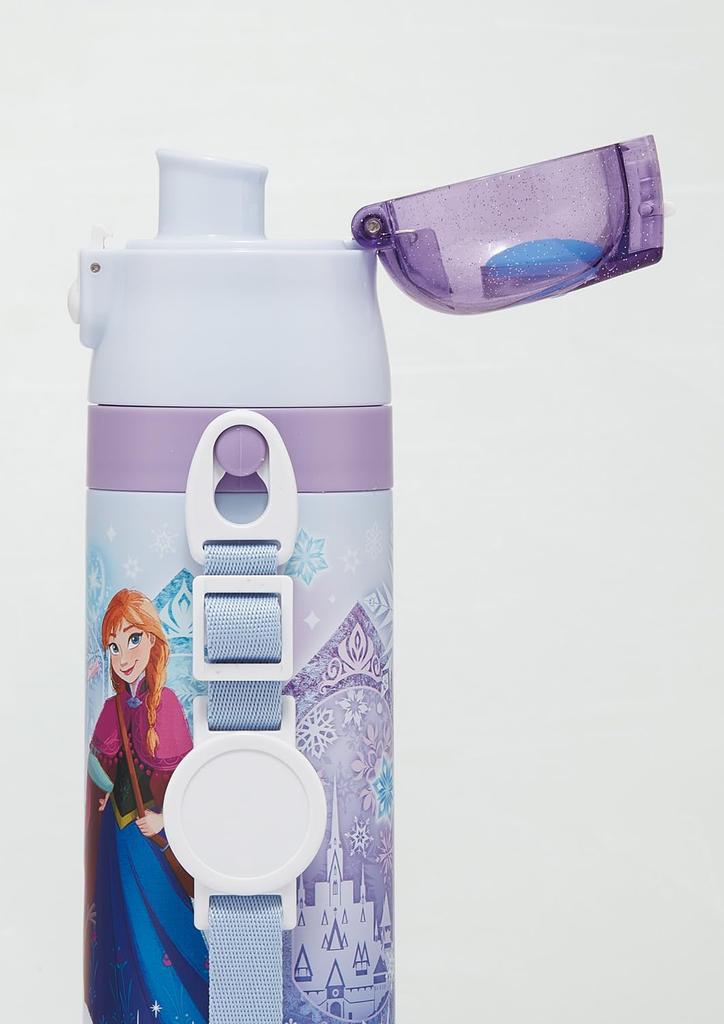 Skater Stainless Steel Water Bottle 2way Direct Drinking 470ml Cup Drinking 430ml Lightweight Type Disney Frozen 25 Girls Thermal Insulated
