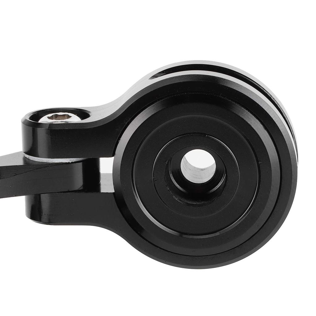 Складные зеркала на руль мотоцикла, модифицированные, 1 алюминиевые, прозрачные, заднего вида, улучшенные для вождения, сменные зеркала, зеркала, пара, корпус,