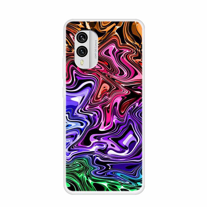 Luxury Case For Nokia X30 X20 Soft Silicone TPU Phone Back Cover for Nokia X 30 Funda for Nokia X 20 Case Protector Coque Marble