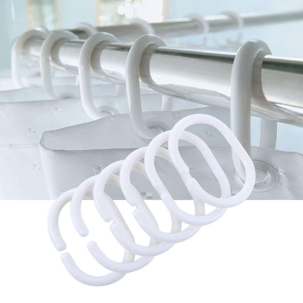 Hanging For Living Room Bathroom Replacement Hooks Rings Curtain Hook Curtain Rings Loop Clip