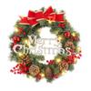 Front Door Wreath Outdoor Indoor Artificial Green Leaves Home Decoration