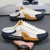Katta o'lcham 47 Erkaklar uchun yozgi to'rli slip-on kundalik moda poyabzali - Yengil, nafas oladigan, hamma narsaga mos shippak