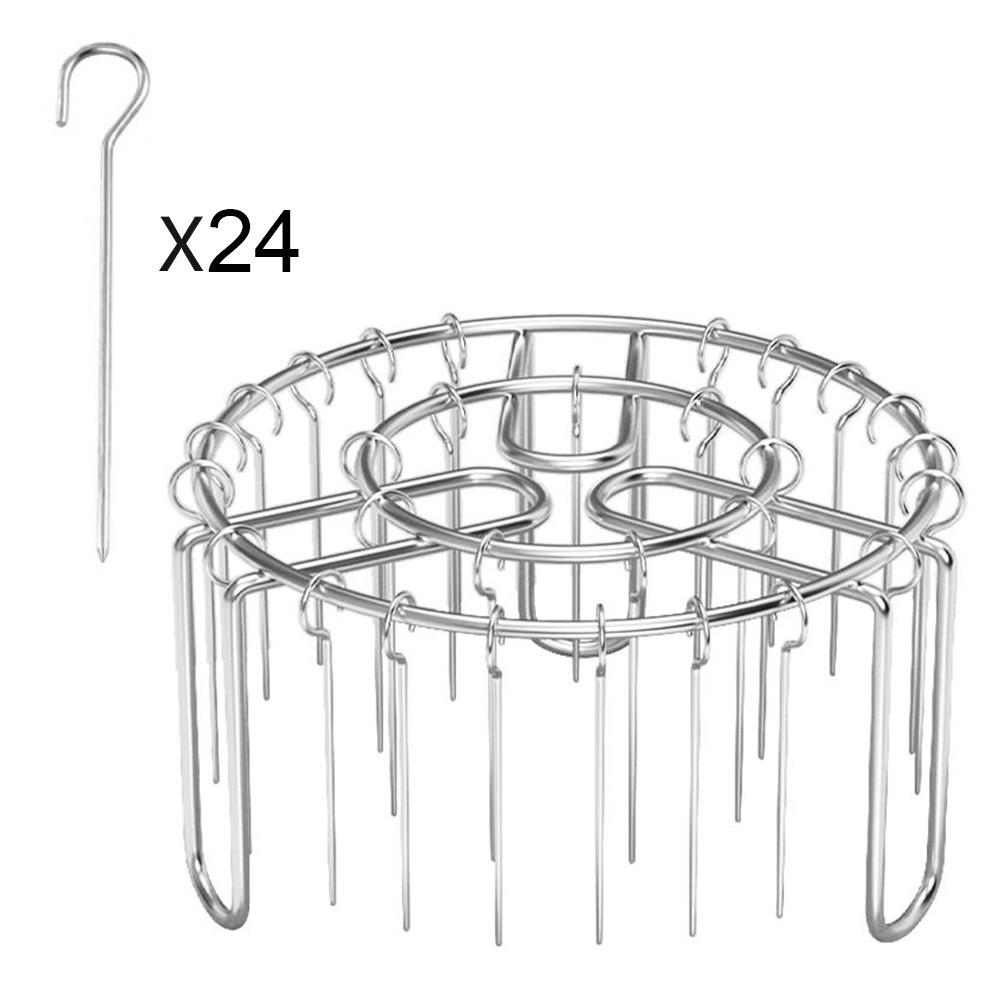 Съемный держатель для шампуров Игла для запекания из нержавеющей стали для аксессуара для аэрофритюрницы