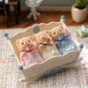Sylvanian Families Doll Set: Biscuit Bear Triplets (FS-63) - ST Mark Certified, Ages 3+, Toy, Dollhouse, Epoch Co., Ltd.