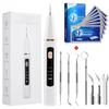 Ультразвуковой зубной скалер + 5D полоска для отбеливания зубов, набор для чистки зубов, средство для удаления зубного налета, зубной камень, пятна для удаления зубного камня
