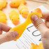 10/20/30pcs Yellow Duck Mochi Squishy Cute Squeeze Stress Toys Squishy Taba Party Favors Gift Carnival Bag Stuffers Kids Prizes