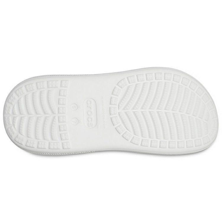 Crocs Кроксы Crush Clog EVA Clog 5.2см Унисекс Белый 207521-100