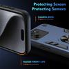 Shockproof Hard PC Silicone Protector Funda For Xiaomi 13T Pro Mi 13T 13TPro Xiaomi13T Case Car Holder Magnetic Metal Ring Cover