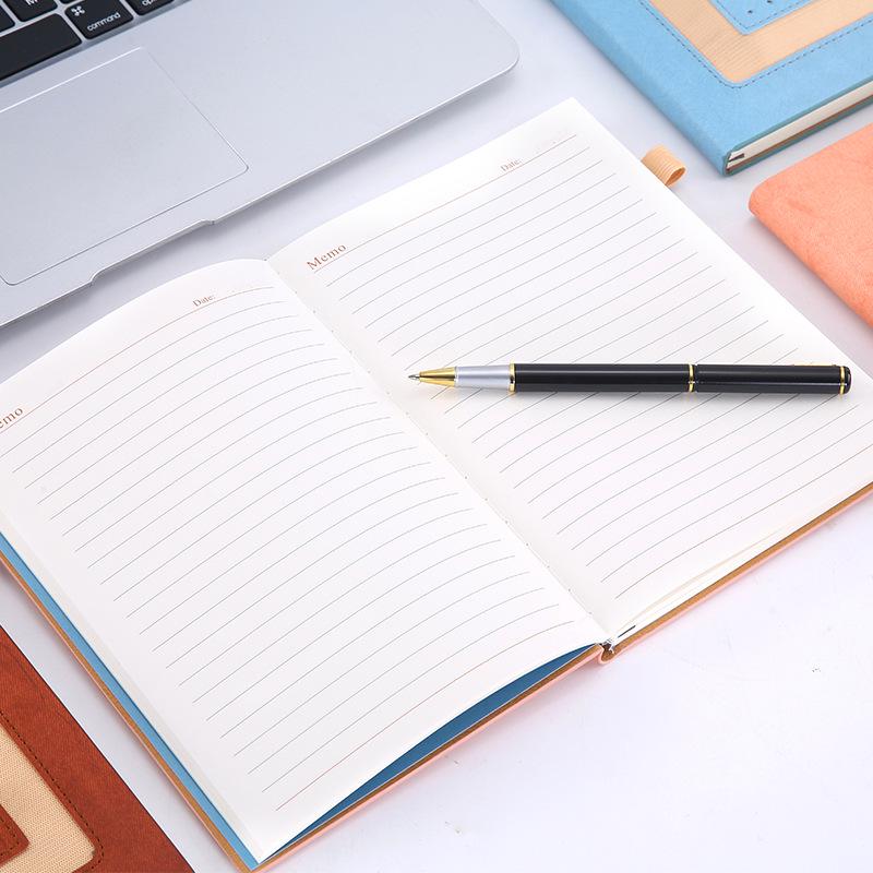 Творческий карманный блокнот формата А5 с держателем для ручки, настраиваемые страницы, компактный дизайн для студентов