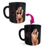 Heat Reactive Mug Striptease Woman Sexy Heat Reactive Mug