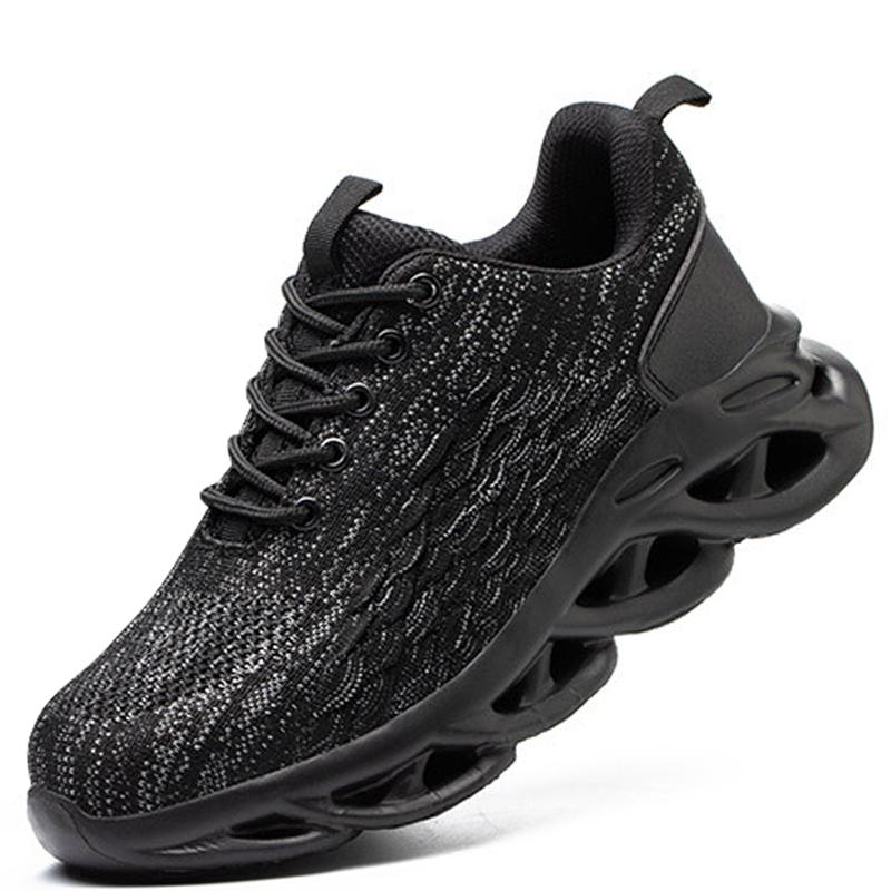 Рабочие кроссовки с сеткой, рабочие защитные ботинки со стальным носком, удобные мужские ботинки, защитная обувь с защитой от проколов, мужская обувь