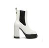 Tjw Chelsea Boots with High Heel EN0EN02306 White Color