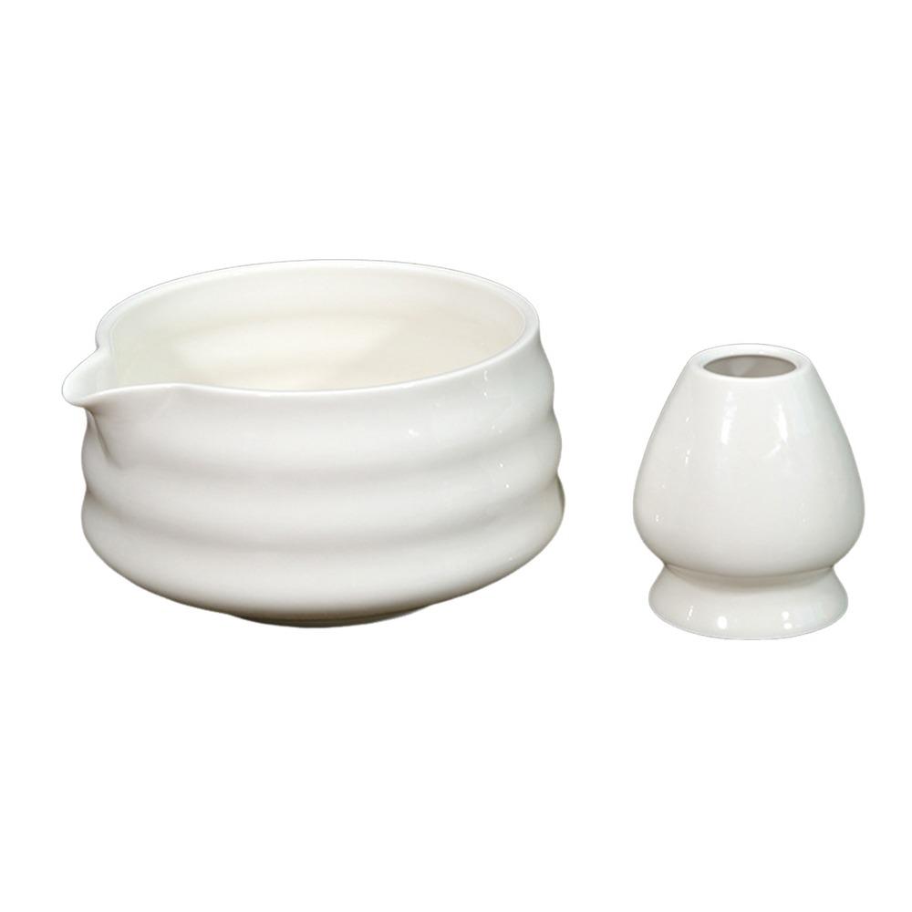 Large Capacity Matcha Whisk Stand Smooth Green Tea Maker Cup for Tea Set Accessories