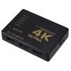 Порты сверхвысокой четкости HDMI-совместимый переключатель 4Kx2K 5 HDTV сплиттер-хаб с ИК