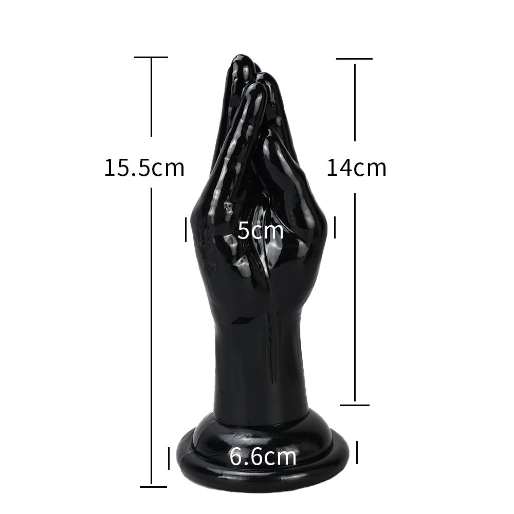 4 Sizes Huge Hands Finger Anal Plug Clear Arm Anus Prostate Massage Big Butt Plug G Spot Masturbation Gay Sex Toys For Women Men