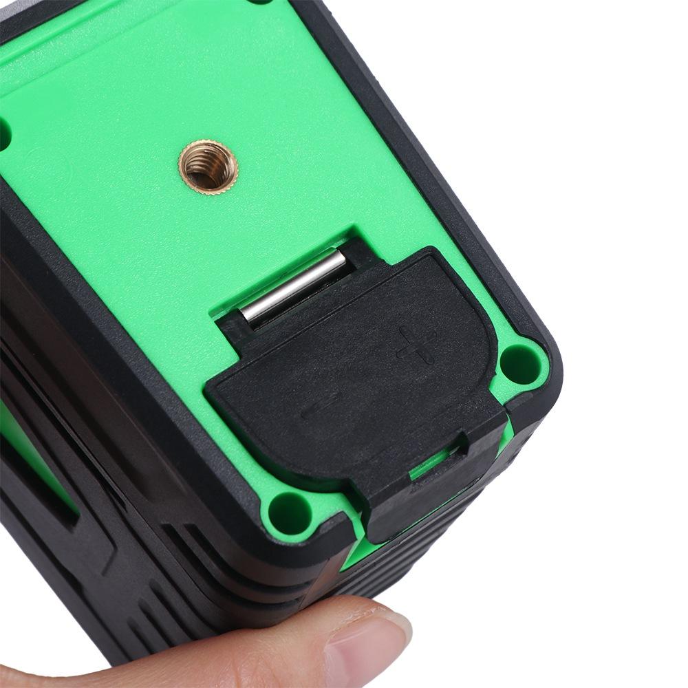 Самовыравнивающийся лазерный уровень Горизонтальный перекрестный лазер Мощный свет Строительный инструмент