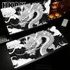 Japanese Dragon Mouse Pad Black Extra Large Nonslip Table Mat Office Computer Keyboard Gaming Mousepad Rubber Mat Gamer Mausepad
