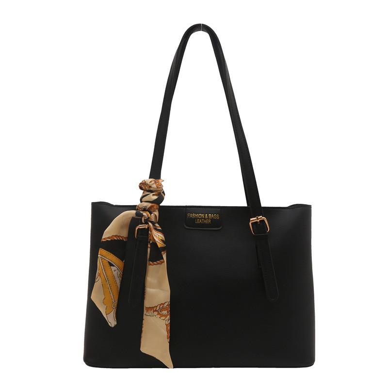 Chic And Elegant Large Capacity Pu Tote Bag For Women Perfect For Daily Commute