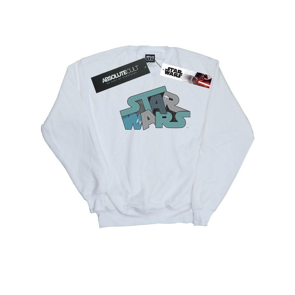 Star Wars Mens Death Star Jumble Logo Sweatshirt