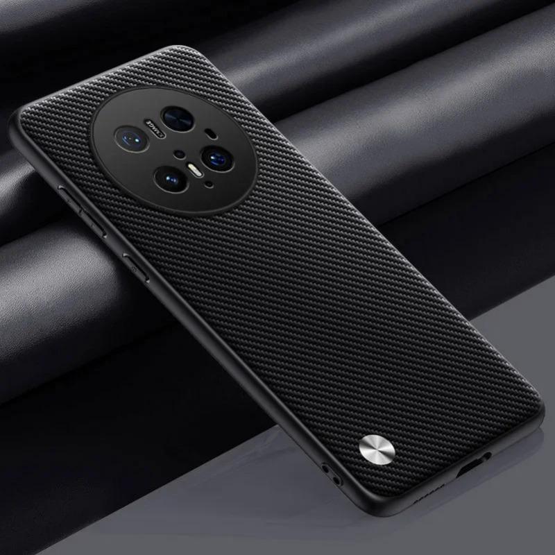 Простой чехол из искусственной кожи для Huawei Mate 70 Pro Plus 70Pro 60 Pura 70 Ультра ударопрочный матовый жесткий защитный чехол для камеры для Mate70