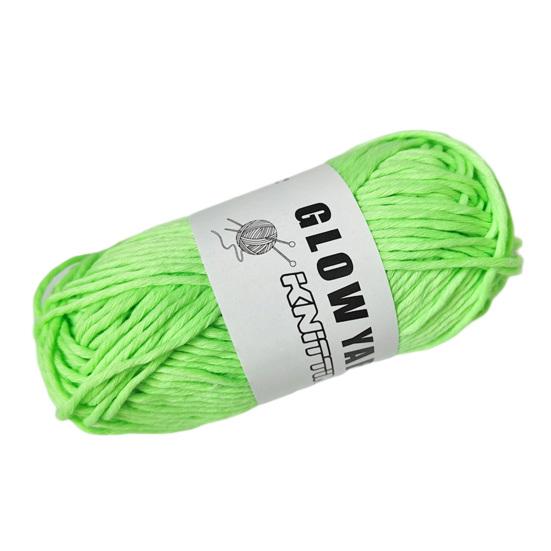 Полезная мягкая полиэстеровая пряжа ручной работы, светящаяся тонкая пряжа, хозяйственные товары, тканая нить