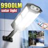 9900LM Outdoor Solar Lamp Motion Sensor Solar Light 3 Modes Waterproof Outdoor Waterproof Garden Street Wall Solar Lamp