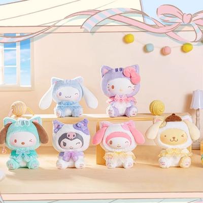 San rio Плюшевая кукла Виниловая серия Блайнд бокс Kuromi Модный игровой кулон Кулон для девочек Мистери бокс Подарок на день рождения