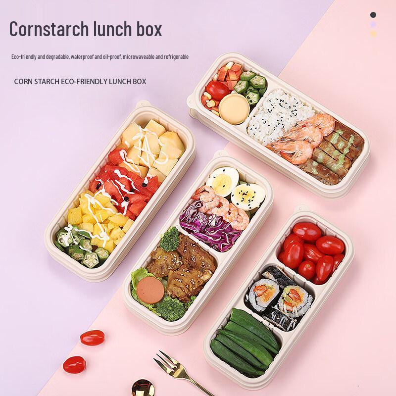 Eco-Friendly Disposable Round Meal Box