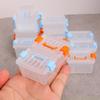 5 Mini Suitcase Storage Boxes Transparent Small Item Organizer DIY Miniature Scene Decor Photography Props Handcraft Essentials