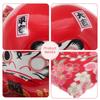 NUOLUX Daruma Japanese Figurine 9cm Good Luck Fortune Charm Craft Decor
