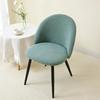 Anti-slip Integrated Seat Cover Curved Backrest Protector  for Home Banquet Wedding