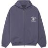 Essentials Heavy Fleece Full Zip Hoodie Marine Blue Men Tops 192HO246244F