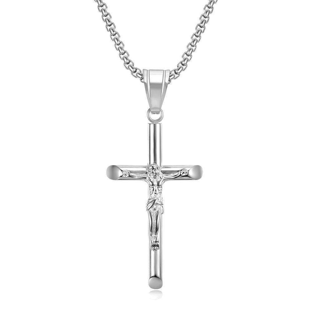 Accessories, Gold Plated YS Cross Pendant Necklace  Men's Fashion Personality Party Accessories