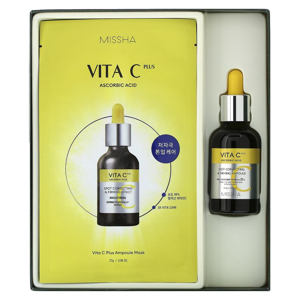 MISSHA Vita C Plus Brightening Set, Holiday Edition, 6-piece Set